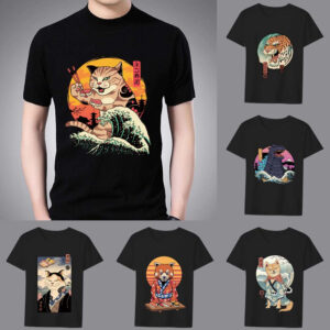 Camiseta básica de manga corta para hombre